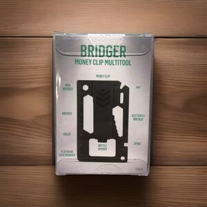 Traverse Bridger Money Clip Multitool Wrench Ruler Bottle Opener Screwdriver Pry